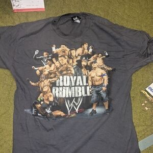 INC International Concepts Gray Royal Rumble T-Shirt